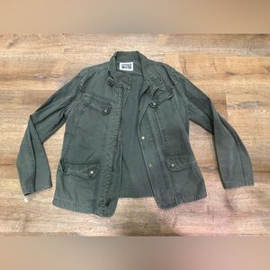 Converse One Star Men’s Large Olive Green Canvas Jacket